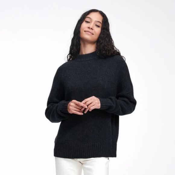 Naadam oversized crew neck sweater NWT - Picture 1 of 16